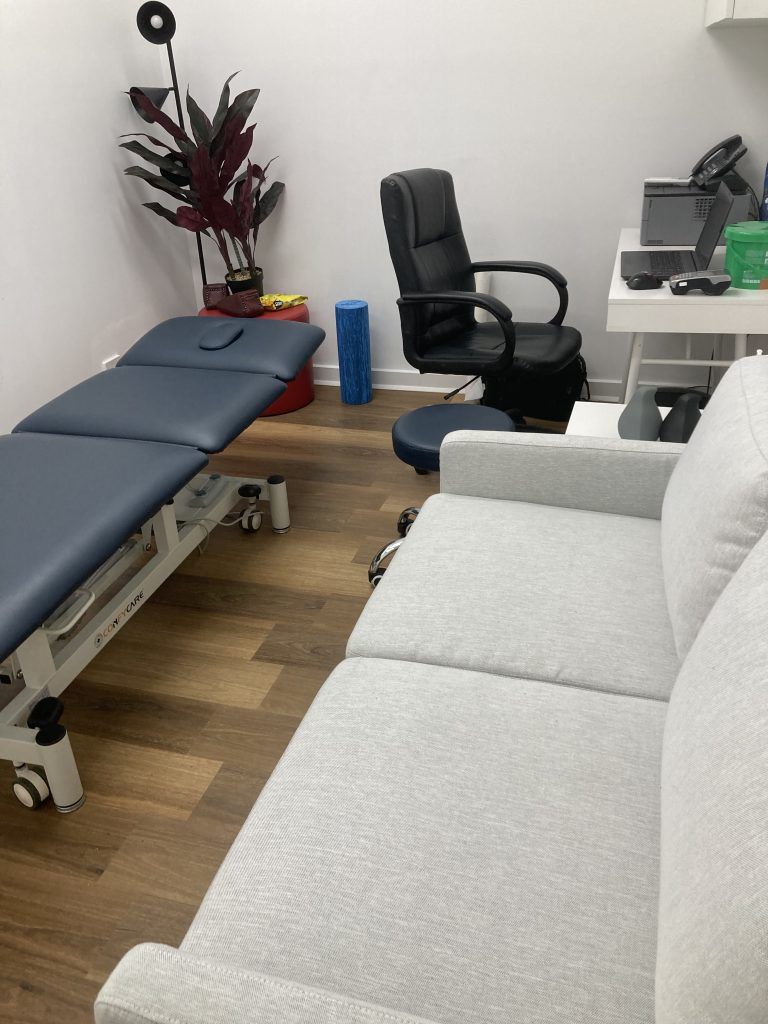 Interior of our Mt Evelyn physio clinic