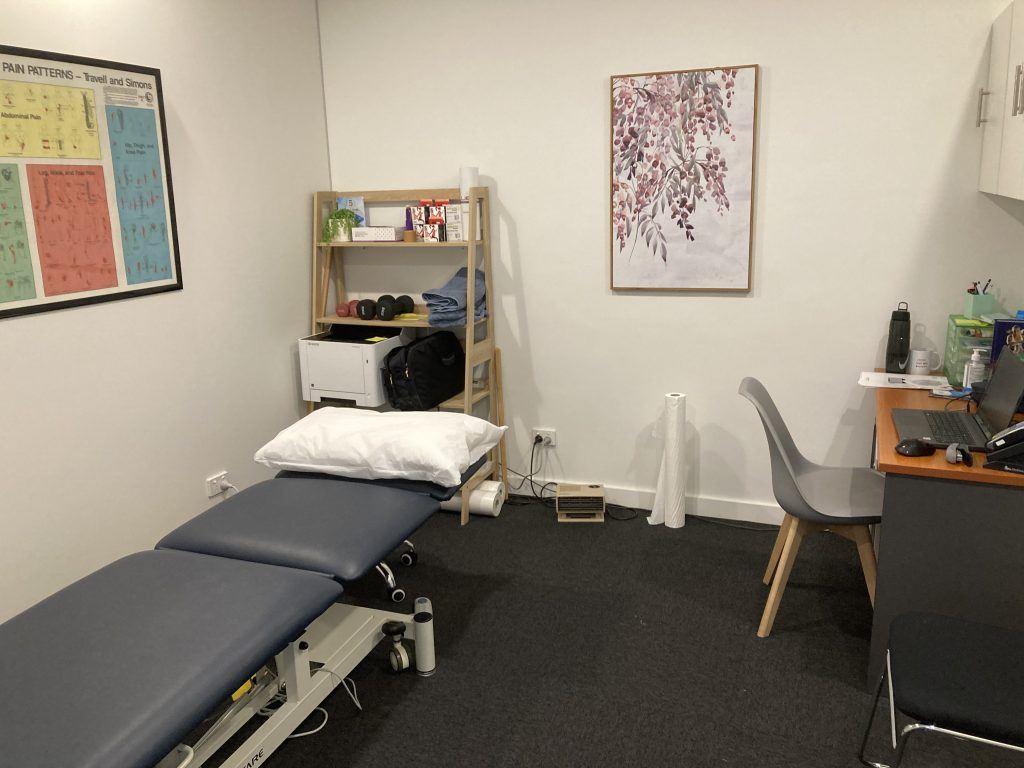 Interior of our Lilydale physio clinic